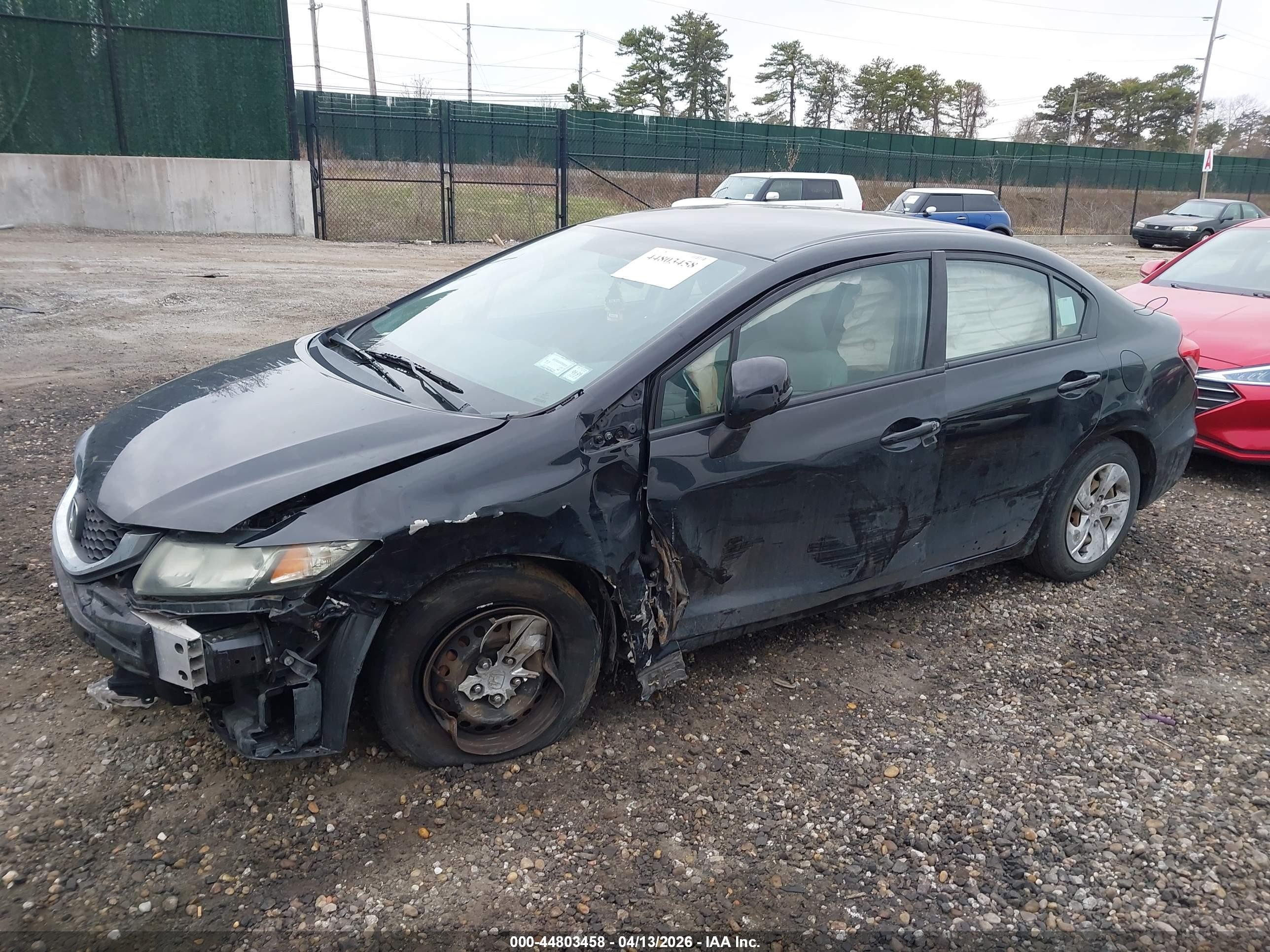 2014 Honda Civic Lx Черный vin: 19XFB2F52EE211850