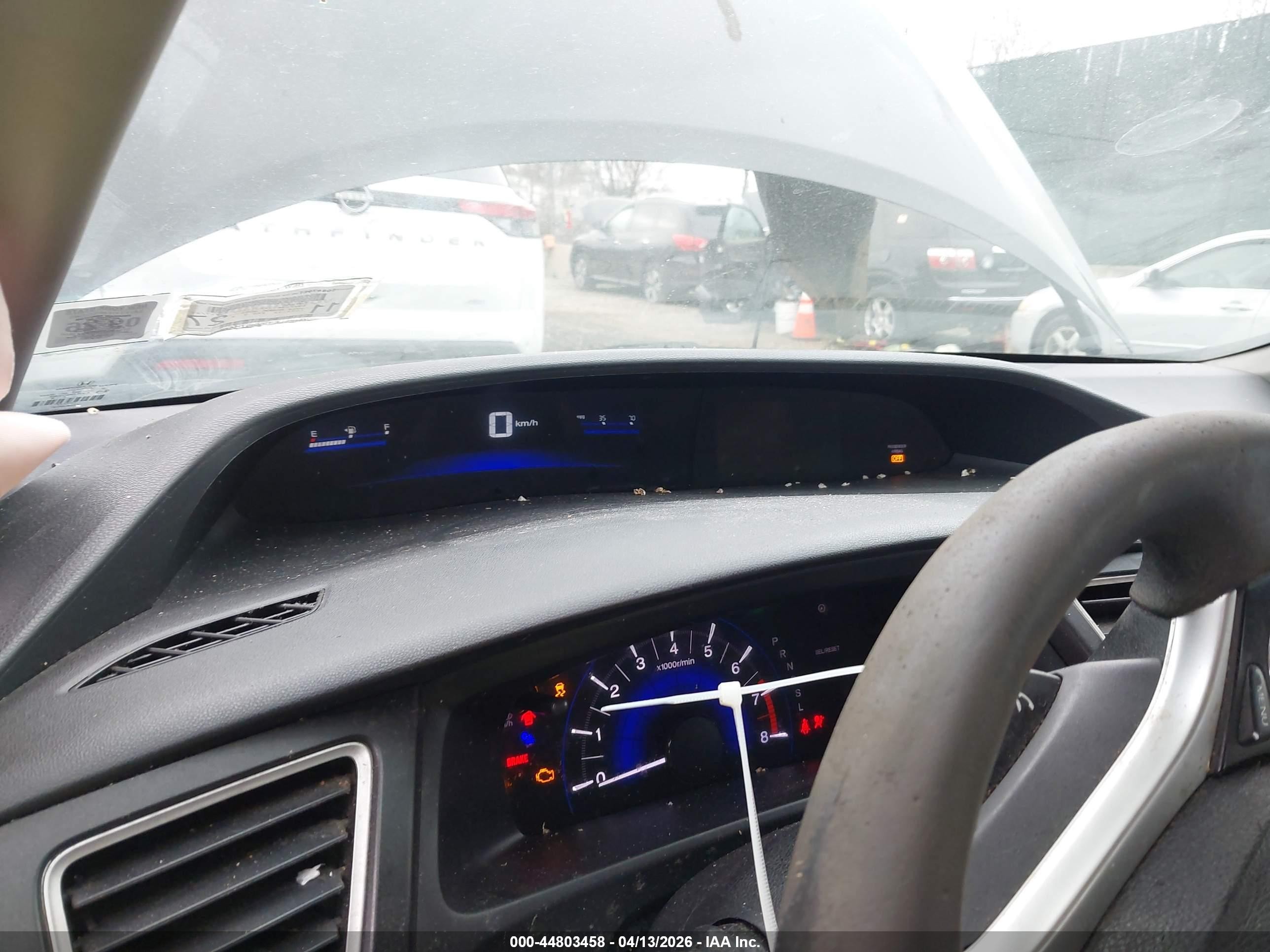2014 Honda Civic Lx Черный vin: 19XFB2F52EE211850