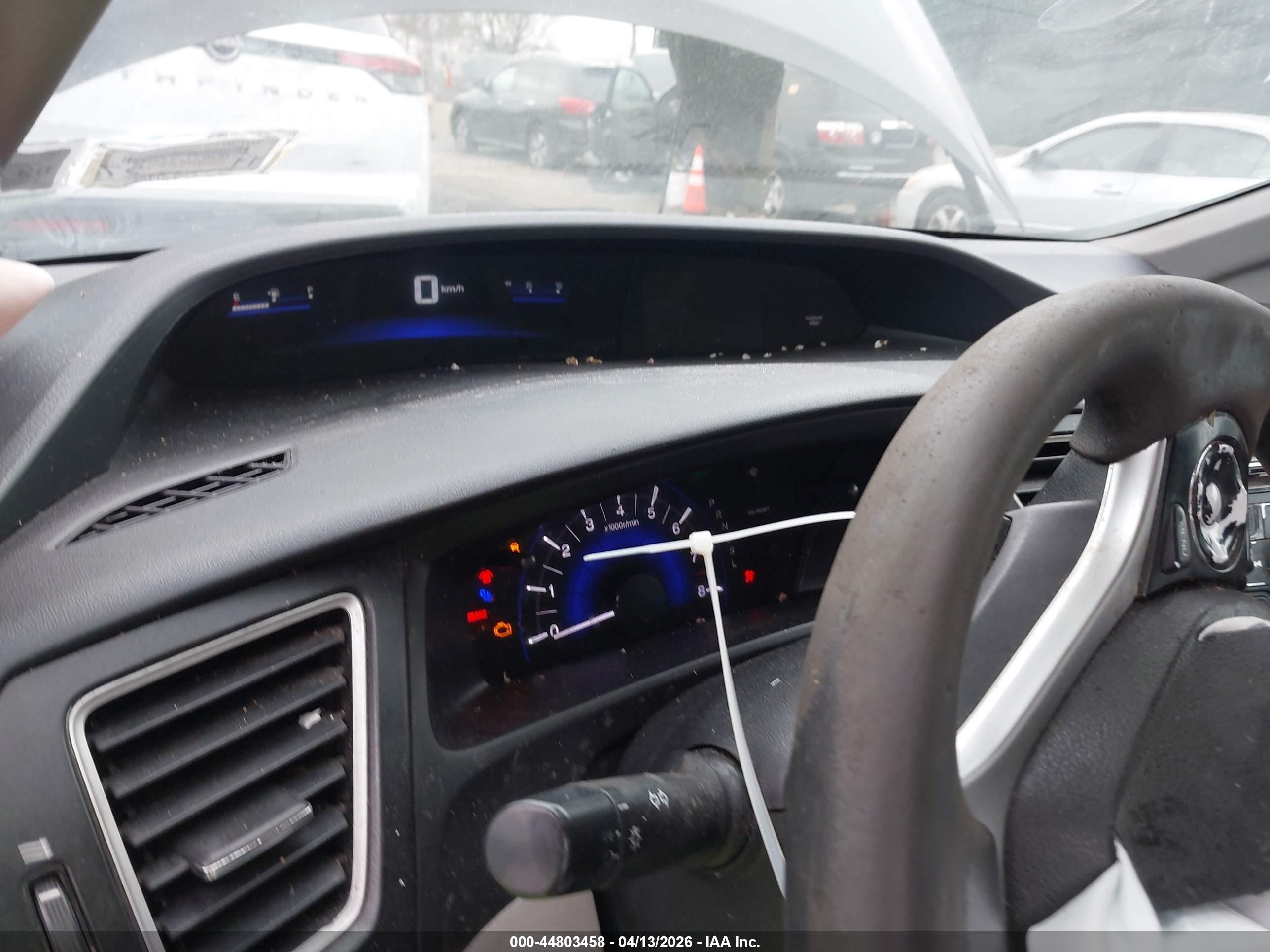 2014 Honda Civic Lx Черный vin: 19XFB2F52EE211850