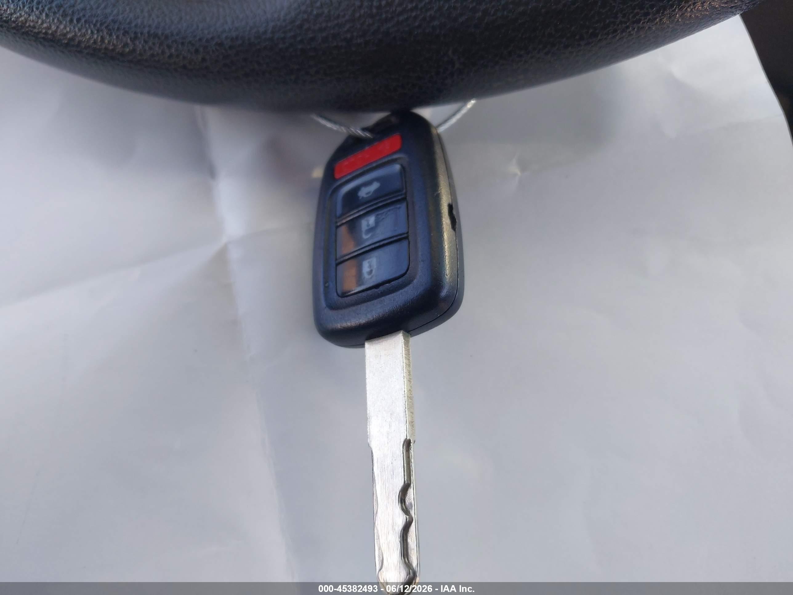2014 Honda Civic Lx Red vin: 19XFB2F52EE213811