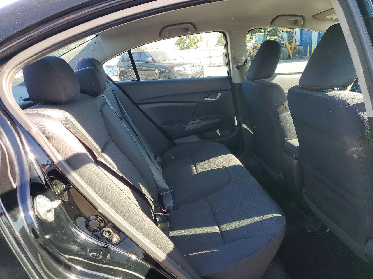 2014 Honda Civic Lx Black vin: 19XFB2F52EE214540