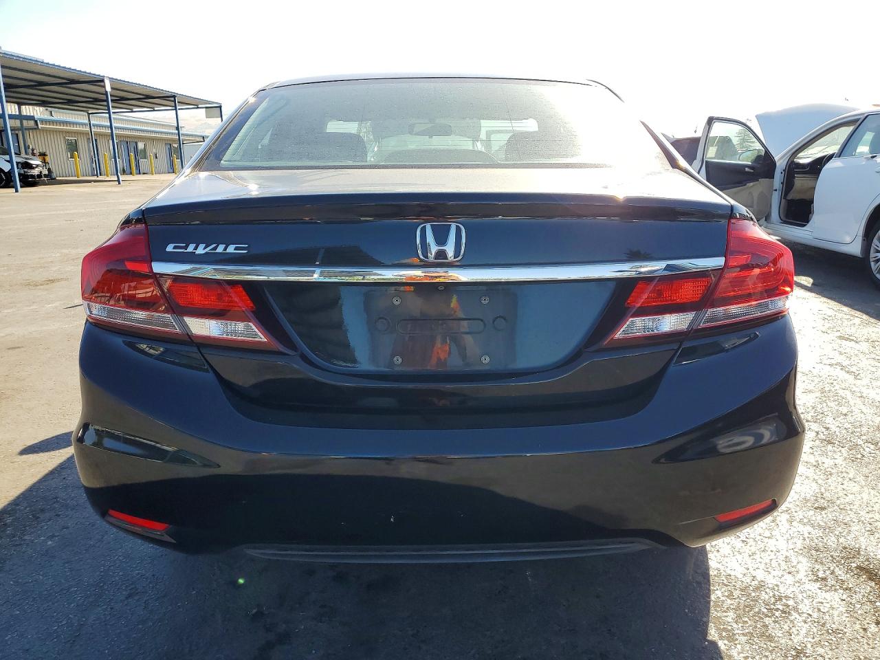2014 Honda Civic Lx Black vin: 19XFB2F52EE214540