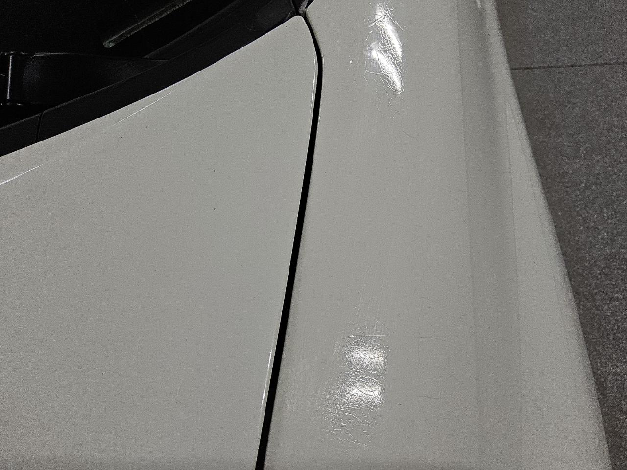 2014 Honda Civic Lx White vin: 19XFB2F52EE216420 Damage: Left Front Fender, Previous Repair, Substandard Repair