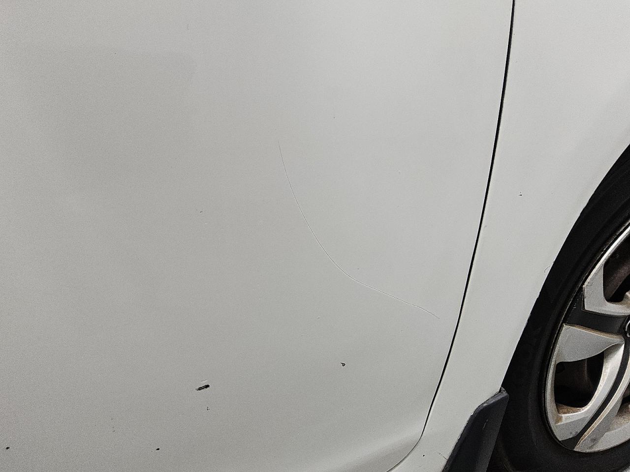 2014 Honda Civic Lx White vin: 19XFB2F52EE216420 Damage: Right Front Door, Previous Repair, Substandard Repair