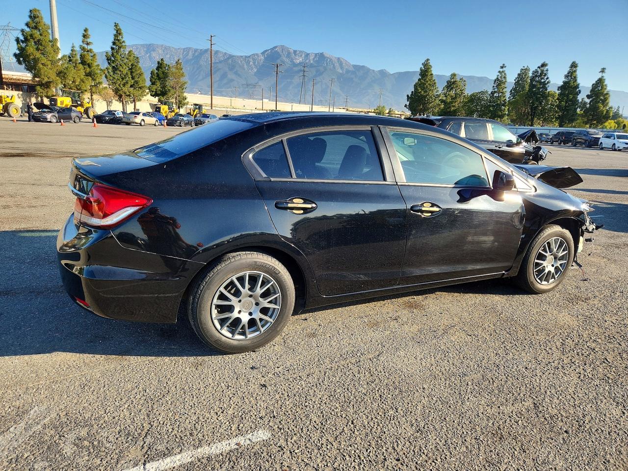 2014 Honda Civic Lx Черный vin: 19XFB2F52EE238580