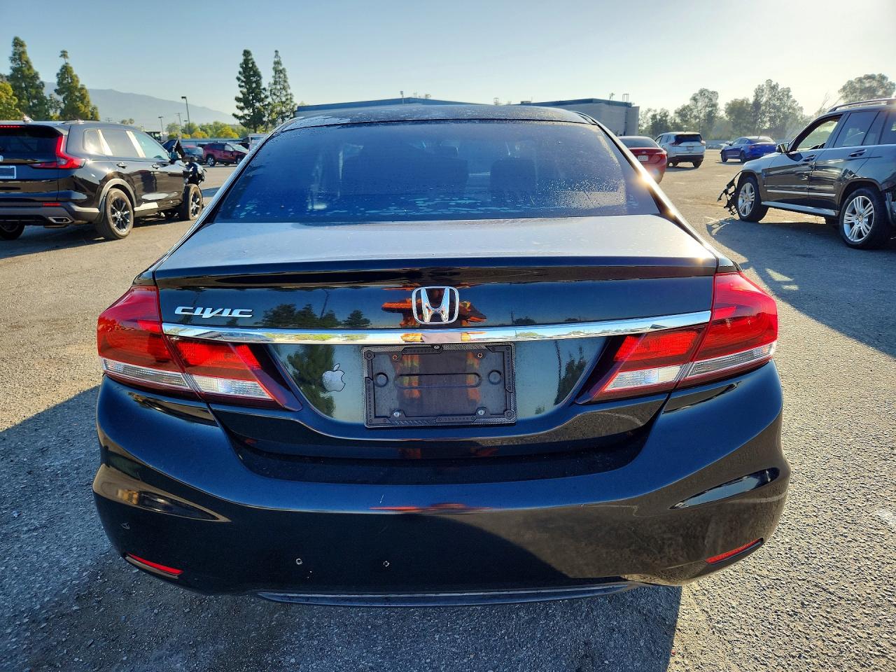 2014 Honda Civic Lx Черный vin: 19XFB2F52EE238580