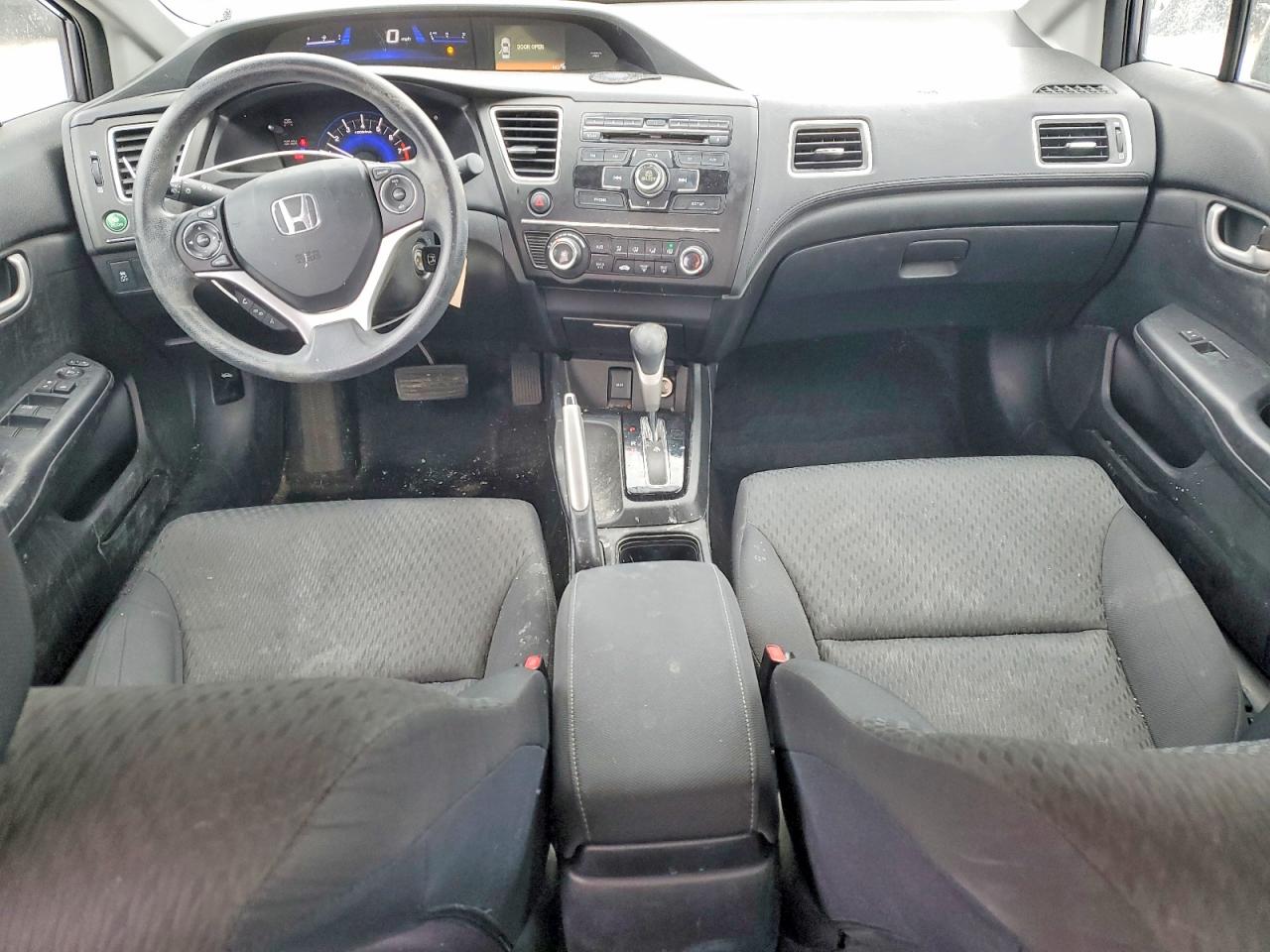 2014 Honda Civic Lx Gray vin: 19XFB2F52EE254178