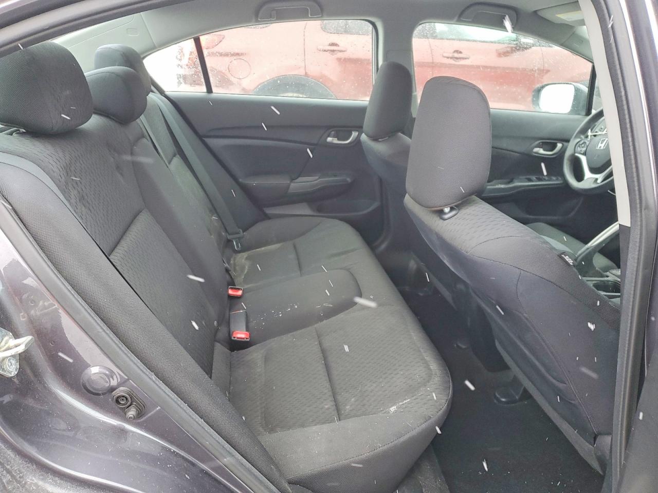 2014 Honda Civic Lx Gray vin: 19XFB2F52EE254178