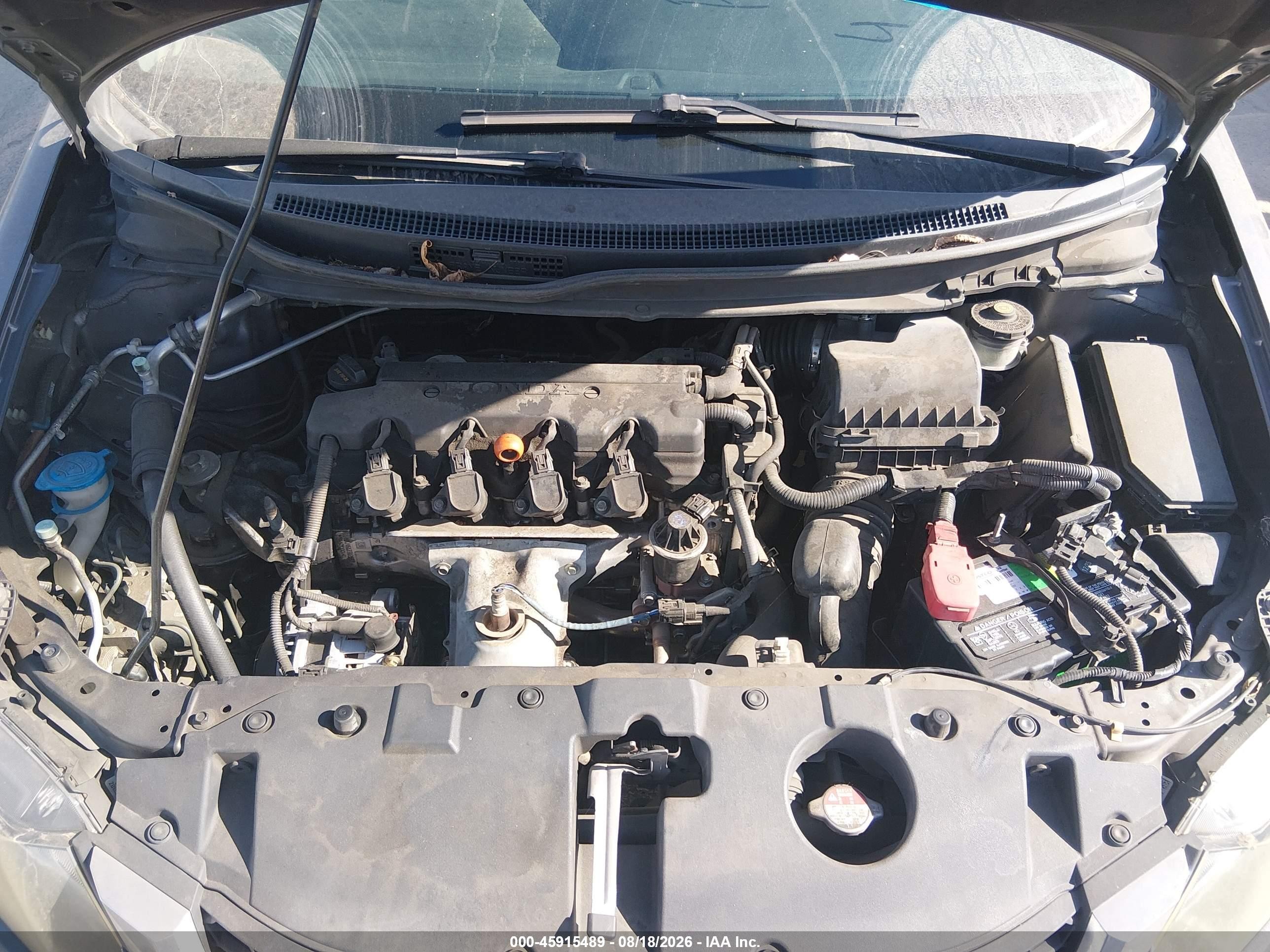 2014 Honda Civic Lx Gray vin: 19XFB2F52EE273202
