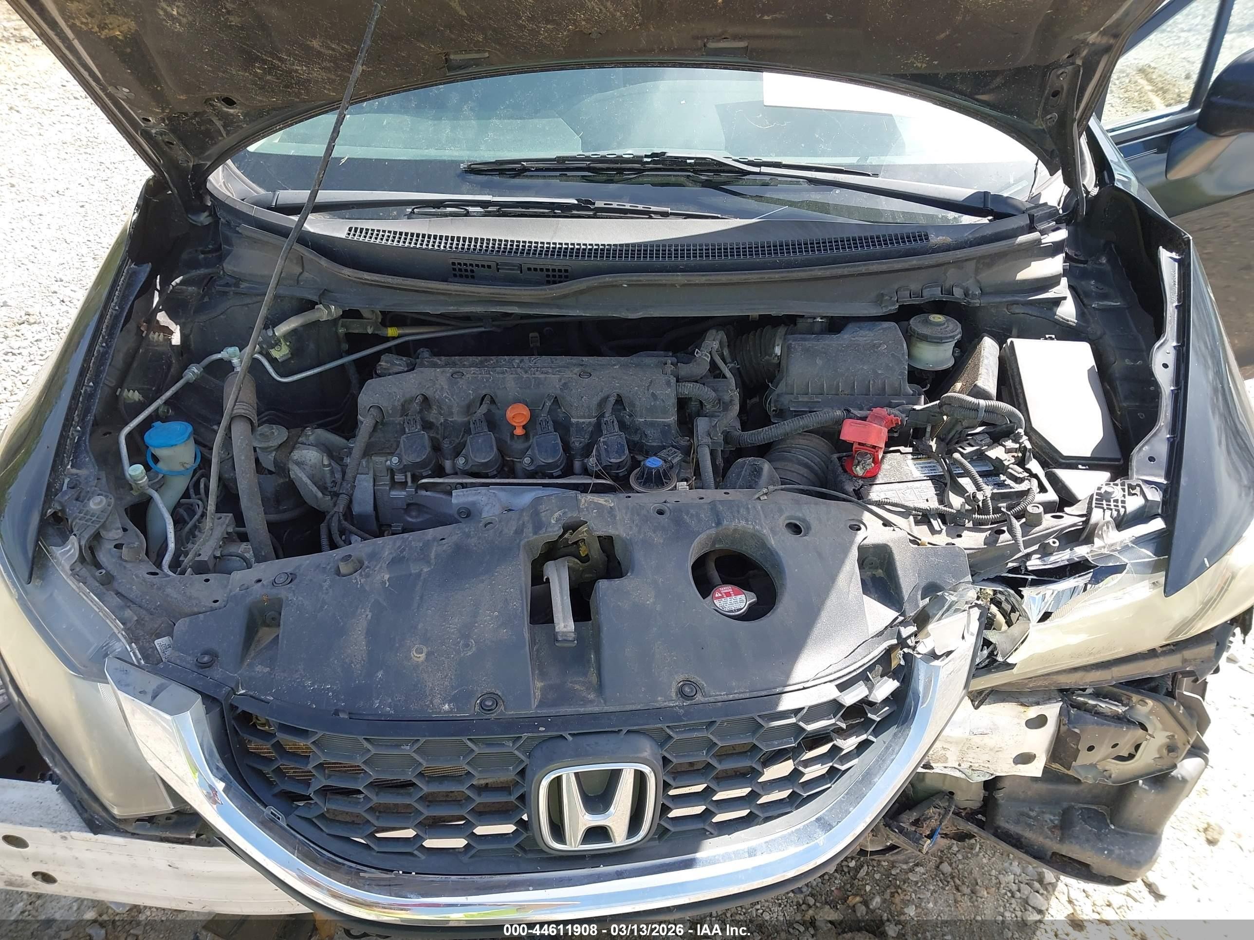 2015 Honda Civic Lx Черный vin: 19XFB2F52FE001380