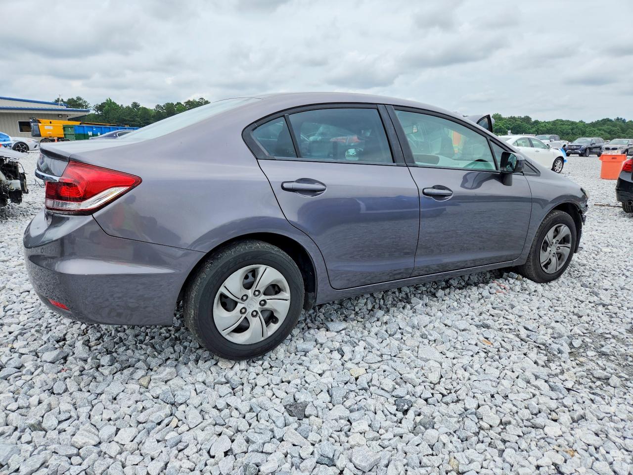 2015 Honda Civic Lx Charcoal vin: 19XFB2F52FE023315