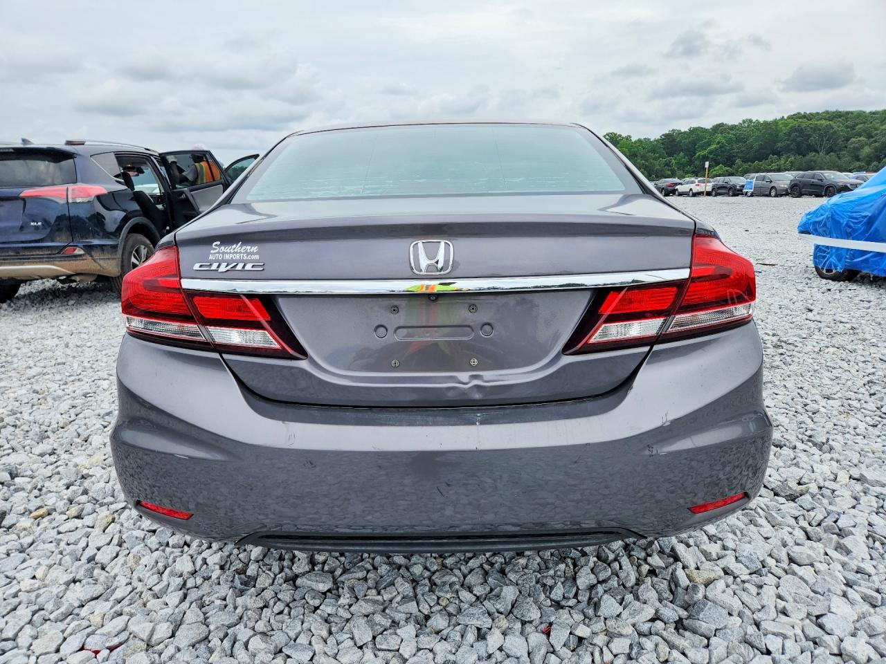 2015 Honda Civic Lx Charcoal vin: 19XFB2F52FE023315
