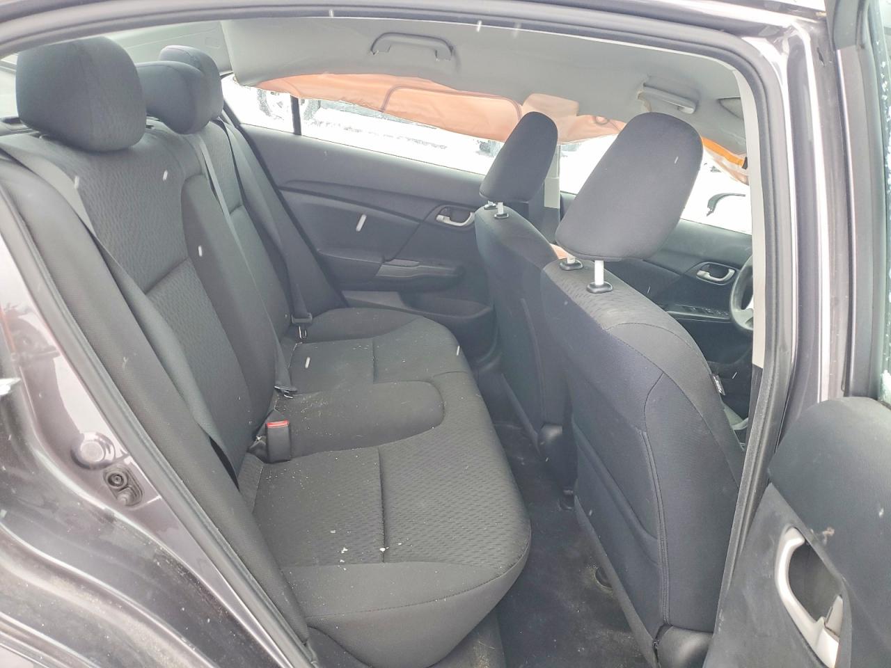 2015 Honda Civic Lx Gray vin: 19XFB2F52FE026022