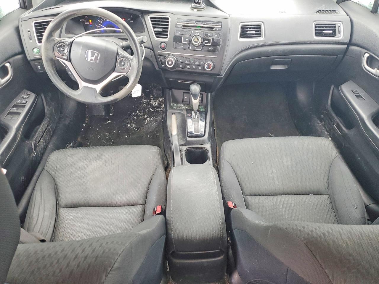 2015 Honda Civic Lx Gray vin: 19XFB2F52FE026022