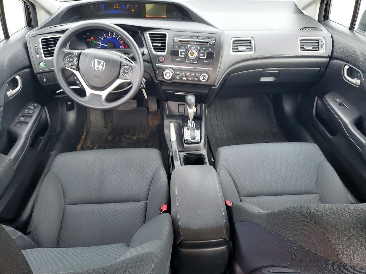 2015 Honda Civic Lx Black vin: 19XFB2F52FE037795