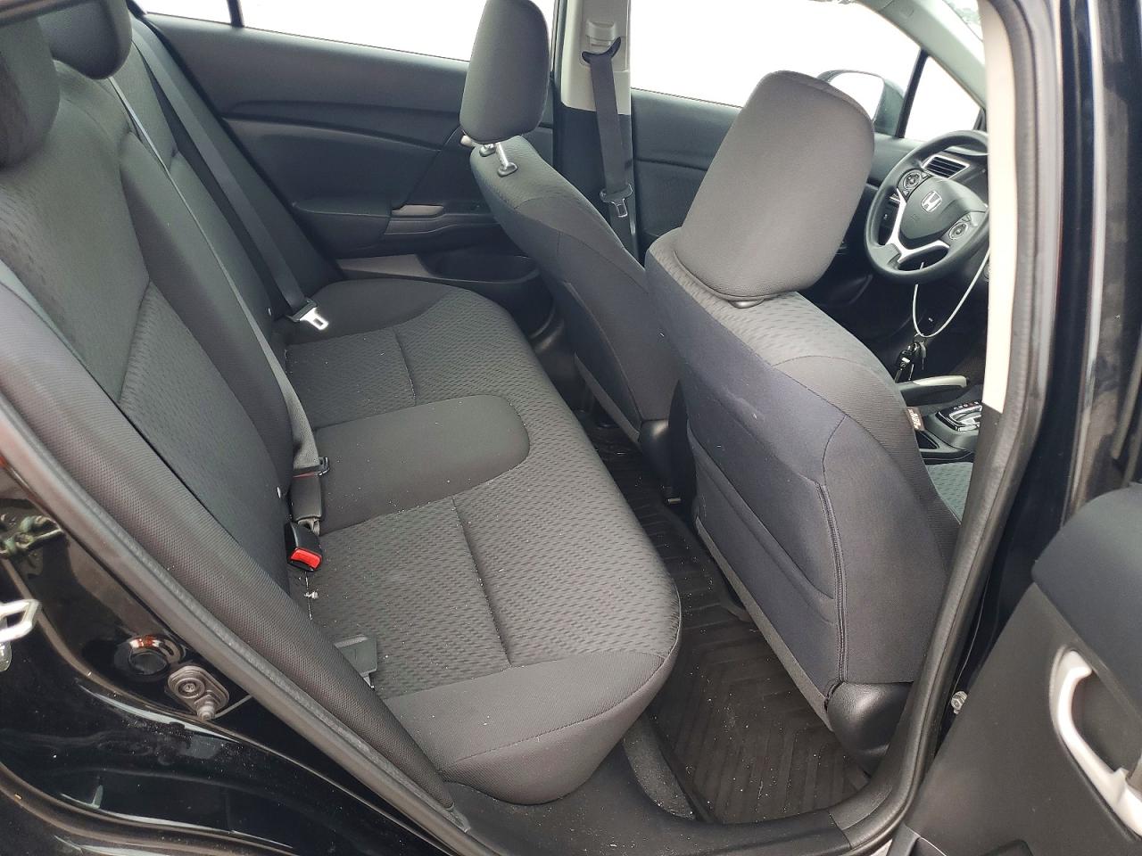 2015 Honda Civic Lx Black vin: 19XFB2F52FE037795