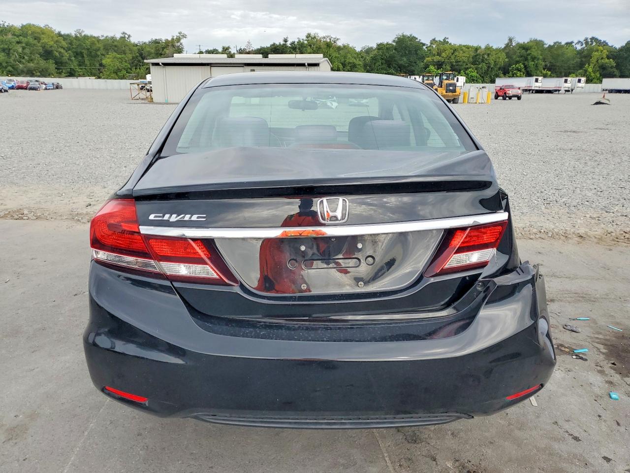 2015 Honda Civic Lx Black vin: 19XFB2F52FE037795