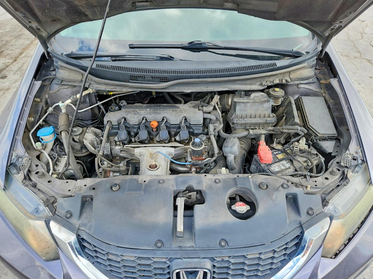 2015 Honda Civic Lx Gray vin: 19XFB2F52FE042639