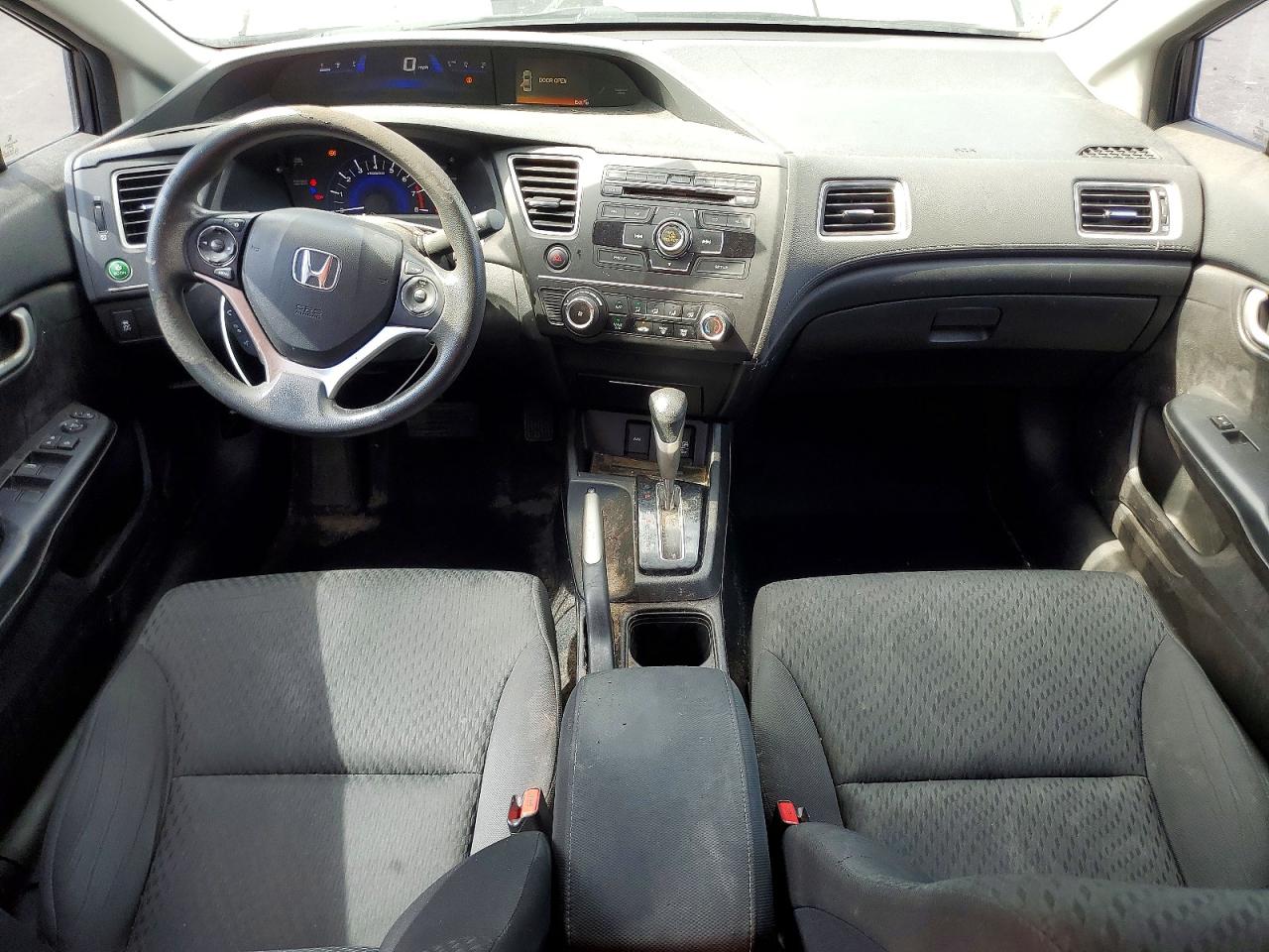 2015 Honda Civic Lx Gray vin: 19XFB2F52FE043063