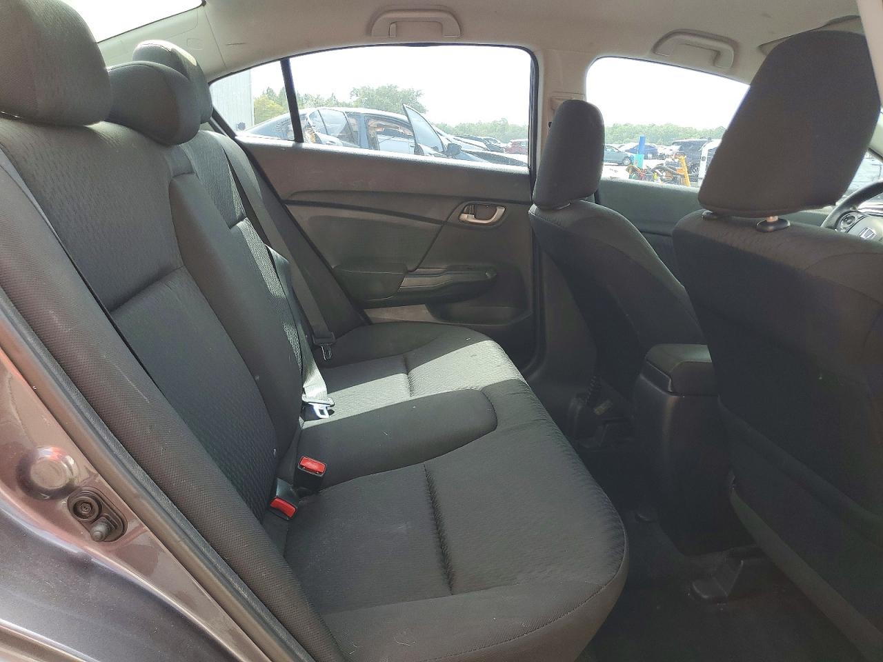 2015 Honda Civic Lx Gray vin: 19XFB2F52FE043063