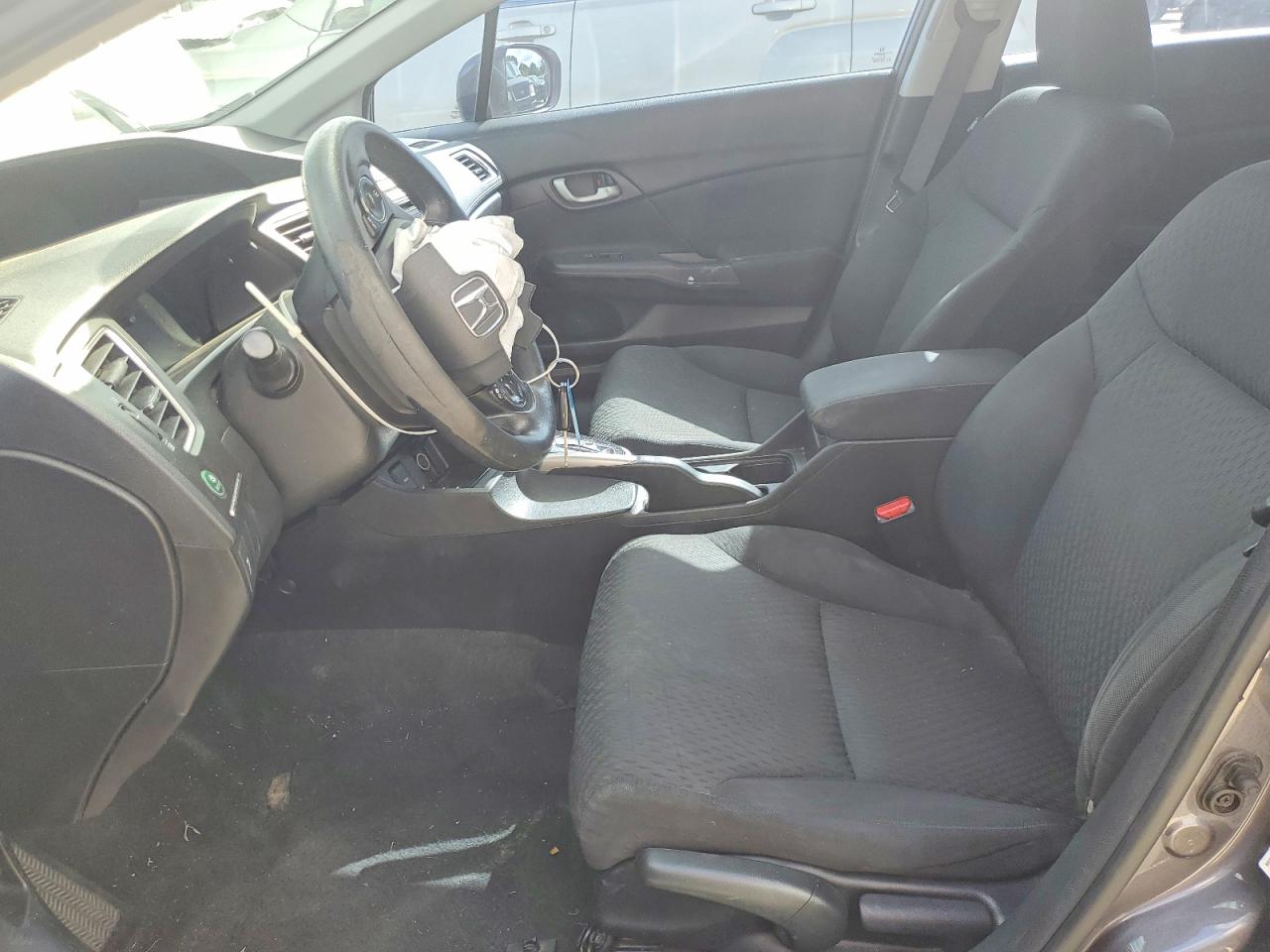 2015 Honda Civic Lx Серый vin: 19XFB2F52FE062096