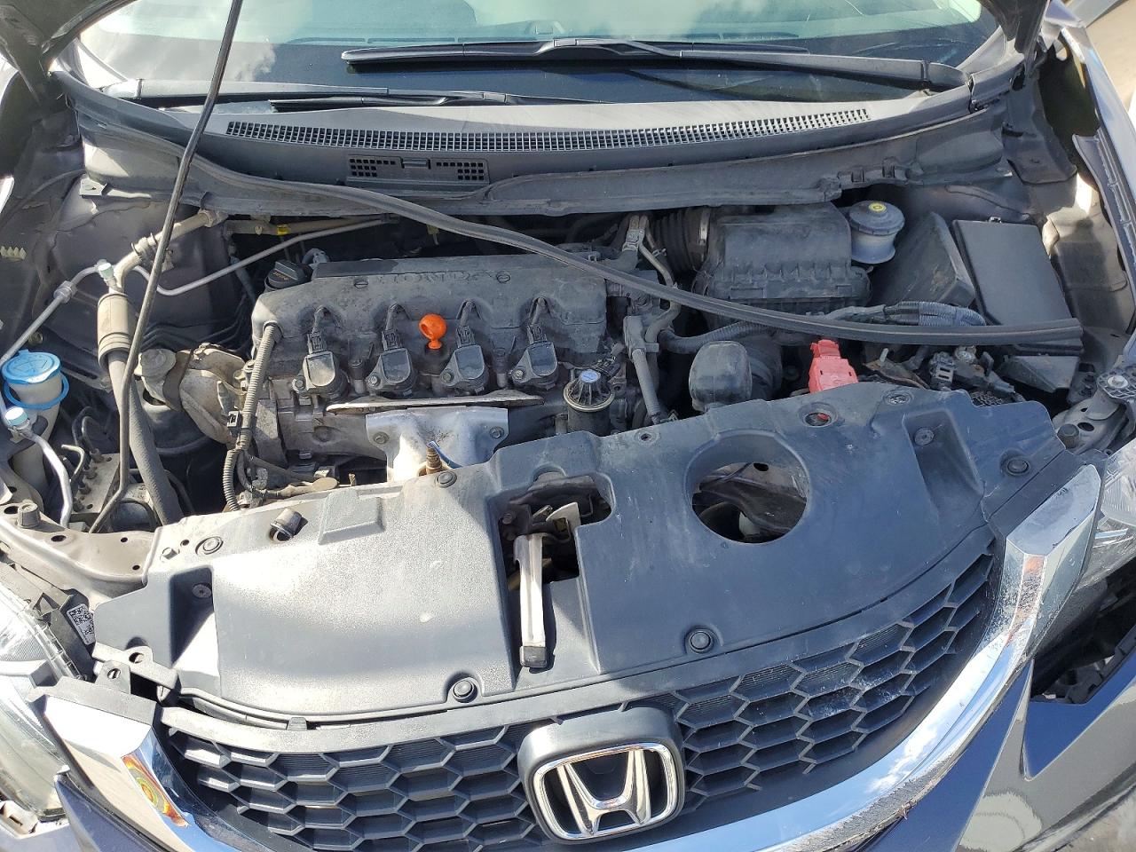 2015 Honda Civic Lx Серый vin: 19XFB2F52FE062096
