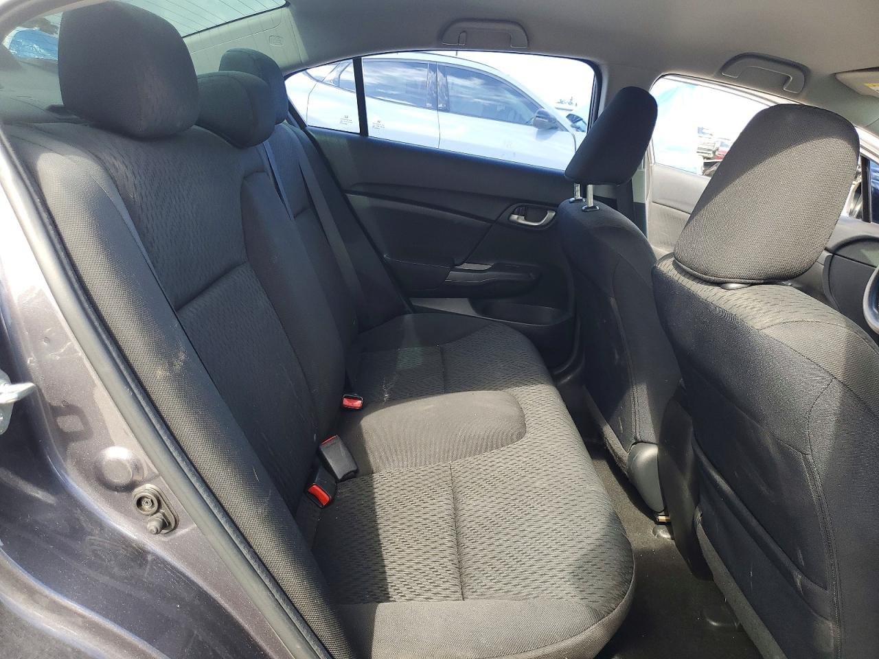 2015 Honda Civic Lx Серый vin: 19XFB2F52FE062096