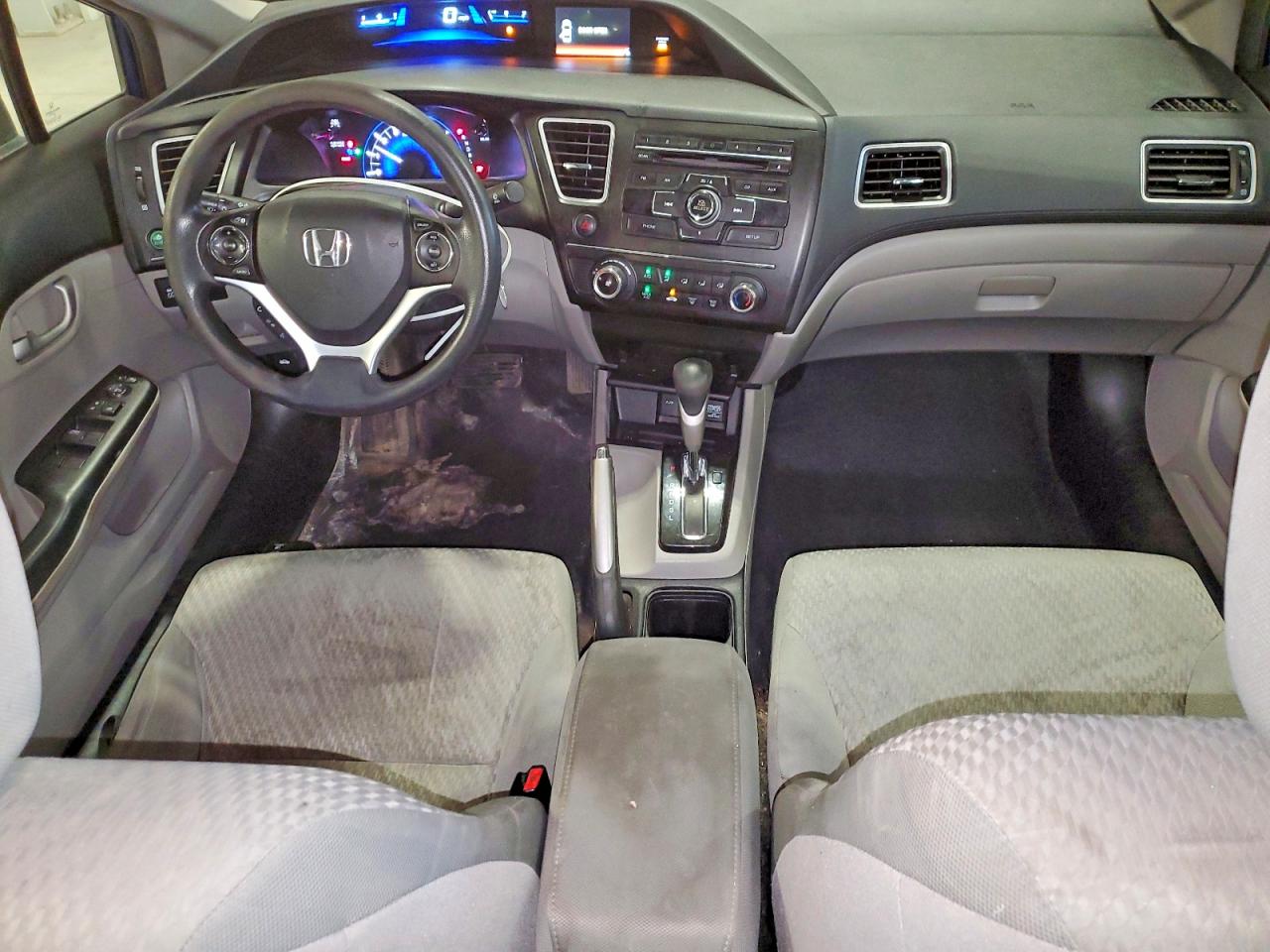 2015 Honda Civic Lx Blue vin: 19XFB2F52FE072269