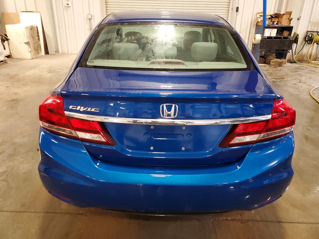 2015 Honda Civic Lx Blue vin: 19XFB2F52FE072269