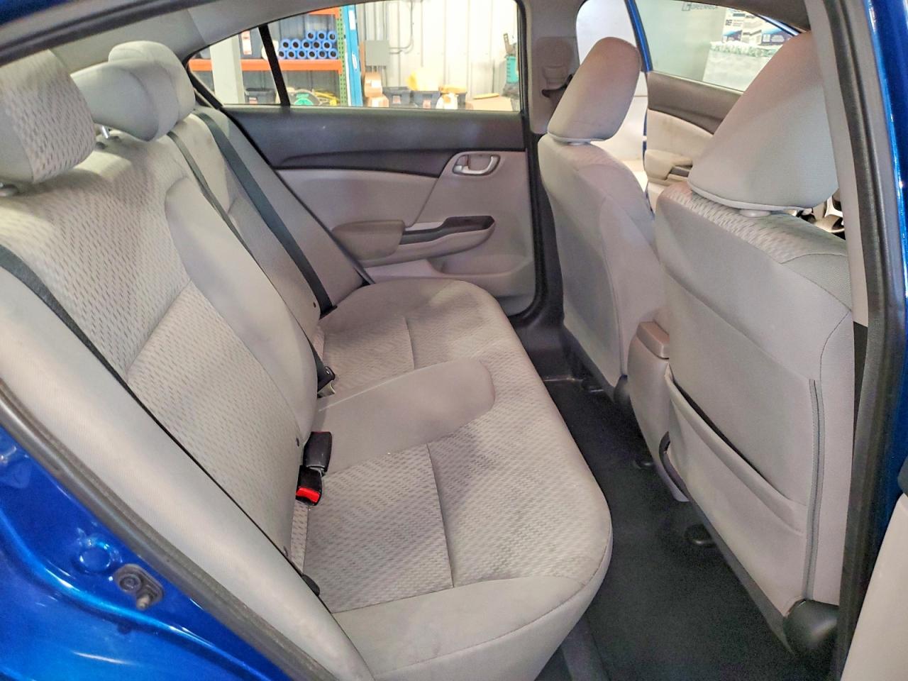2015 Honda Civic Lx Blue vin: 19XFB2F52FE072269