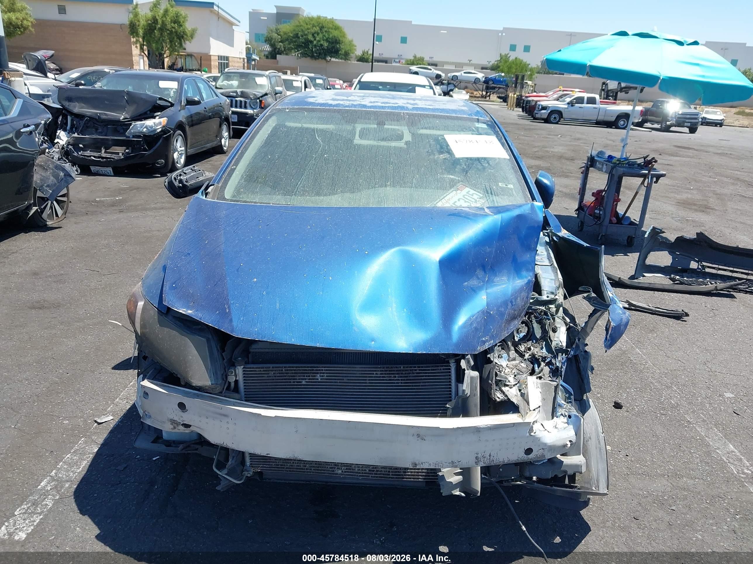 2015 Honda Civic Lx Синий vin: 19XFB2F52FE084342