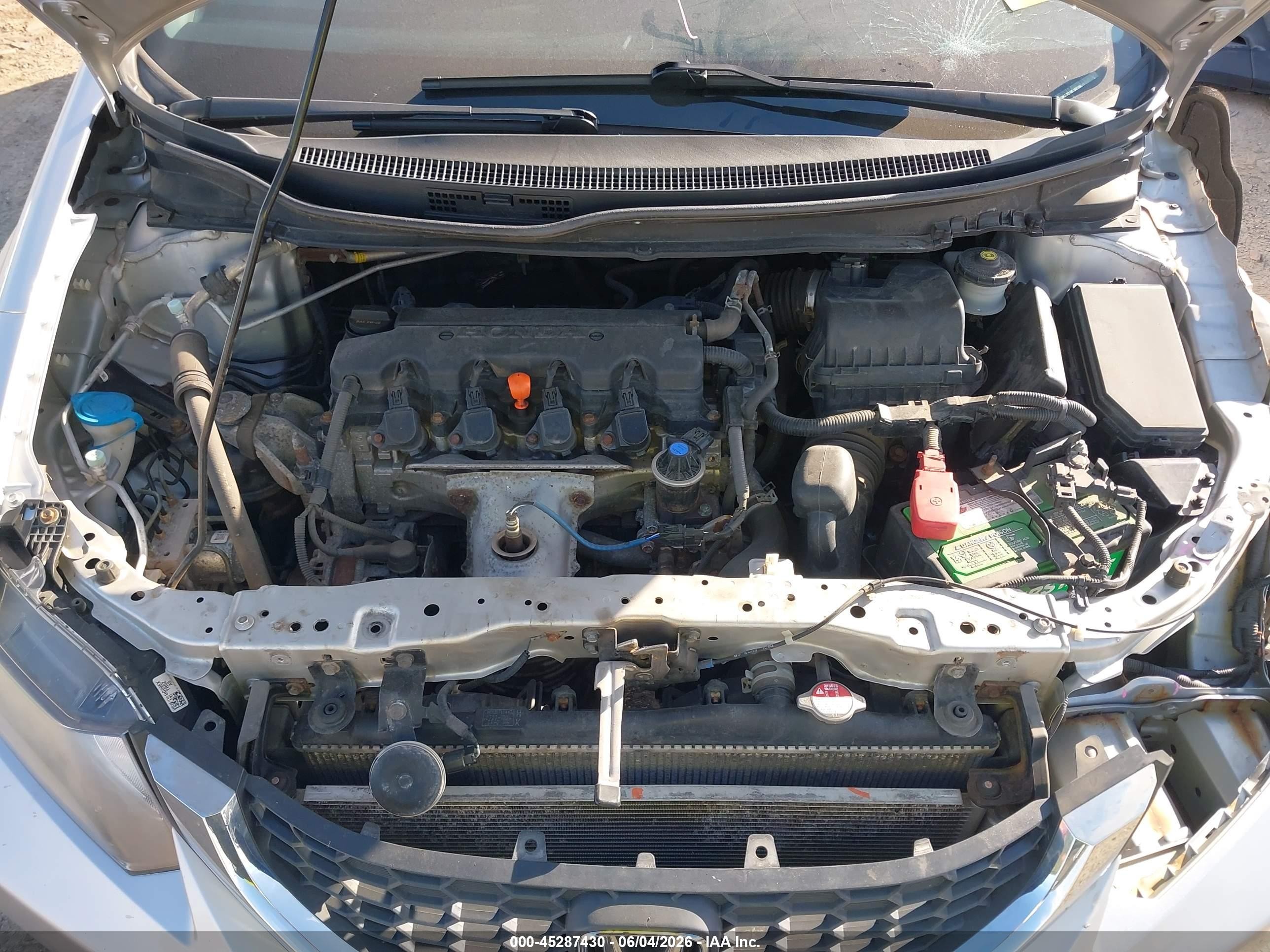 2015 Honda Civic Lx Gray vin: 19XFB2F52FE090402