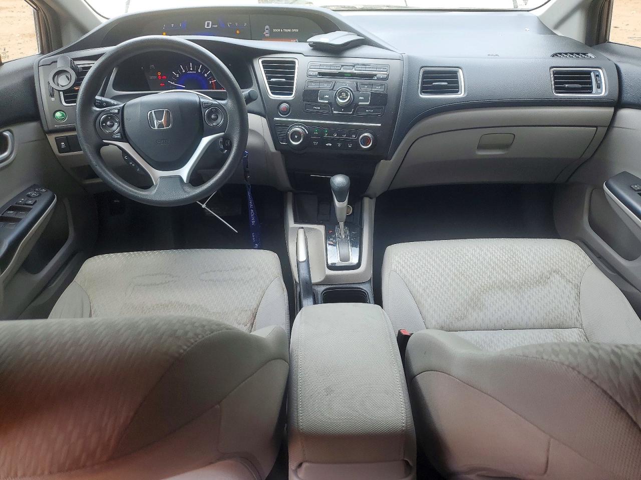2015 Honda Civic Lx Gray vin: 19XFB2F52FE091405