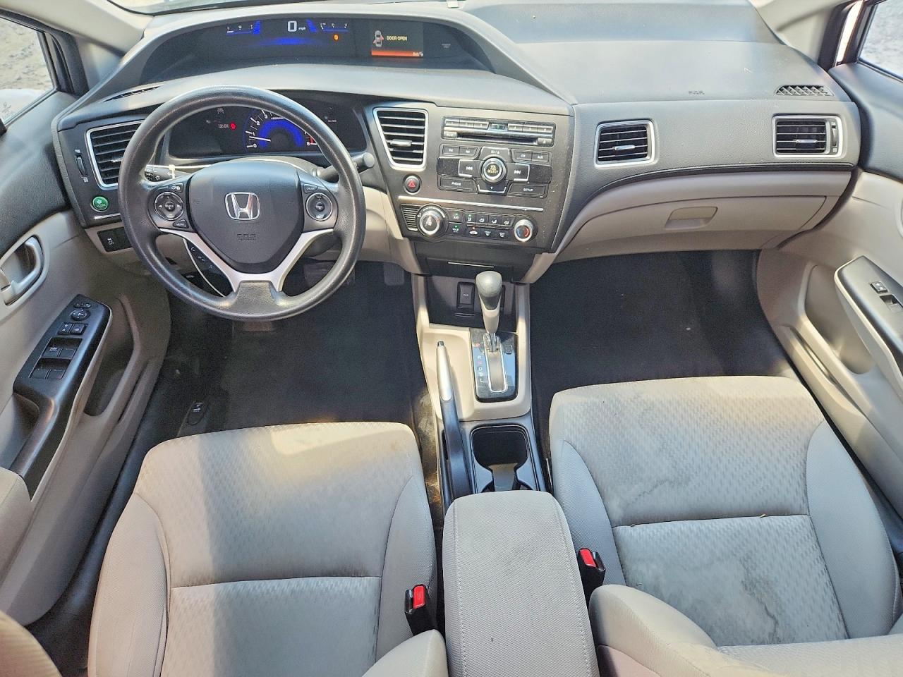 2015 Honda Civic Lx Gray vin: 19XFB2F52FE102547