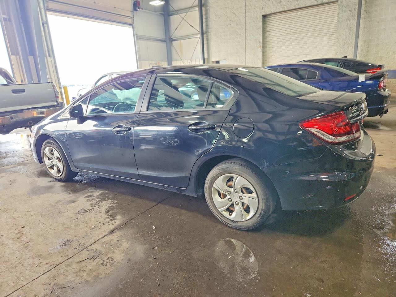 2015 Honda Civic Lx Black vin: 19XFB2F52FE107134