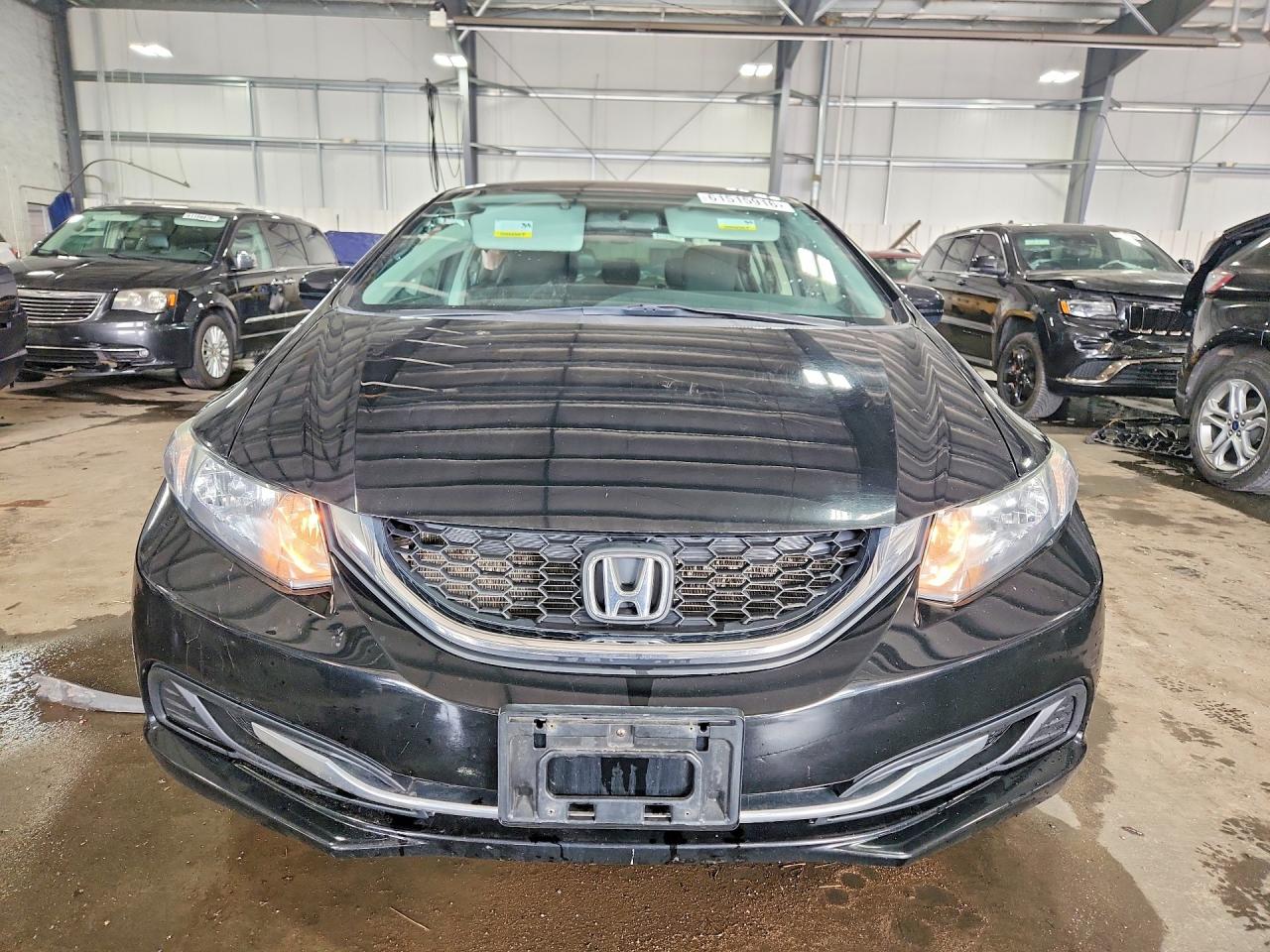 2015 Honda Civic Lx Black vin: 19XFB2F52FE107134