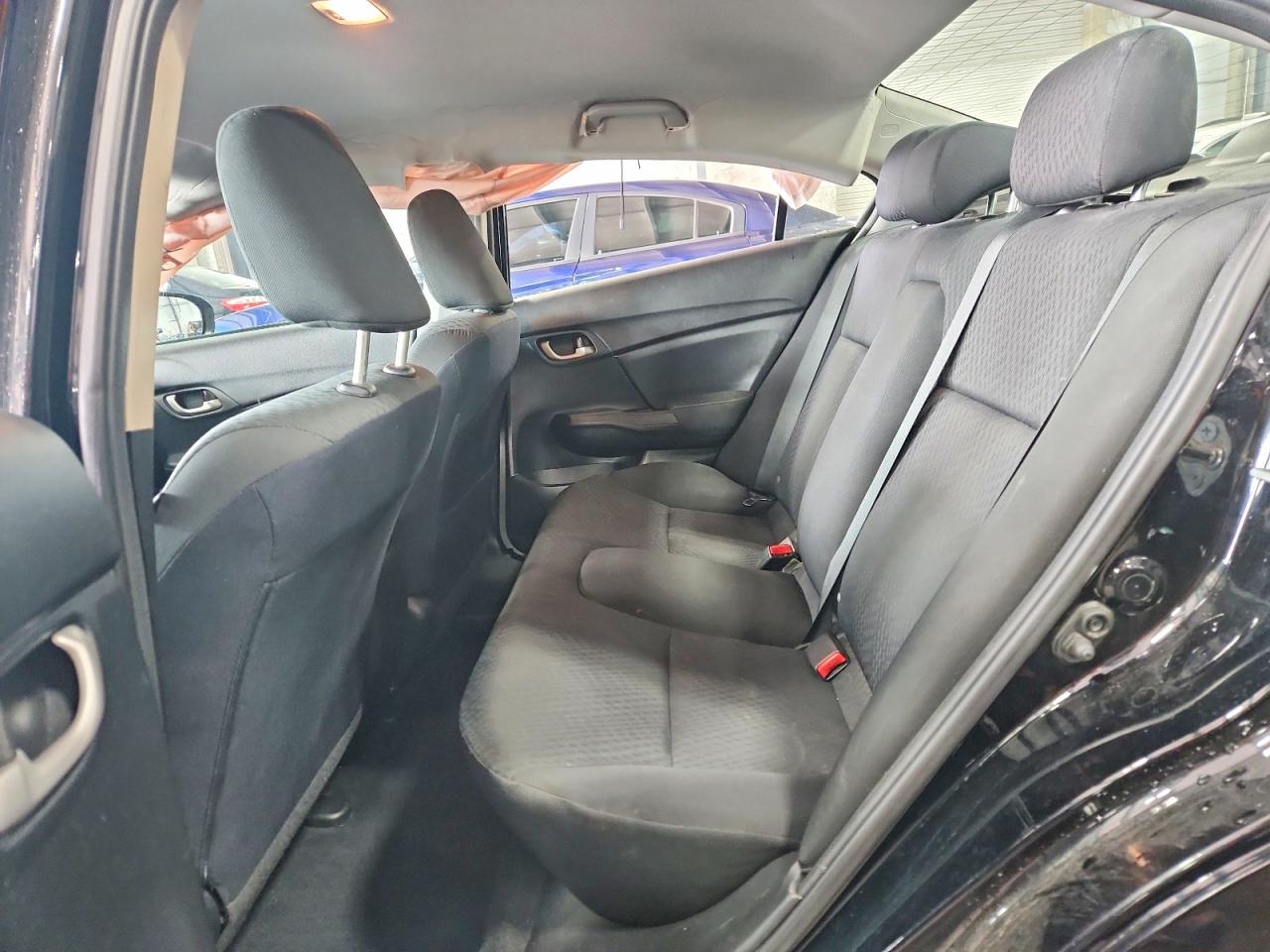 2015 Honda Civic Lx Black vin: 19XFB2F52FE107134