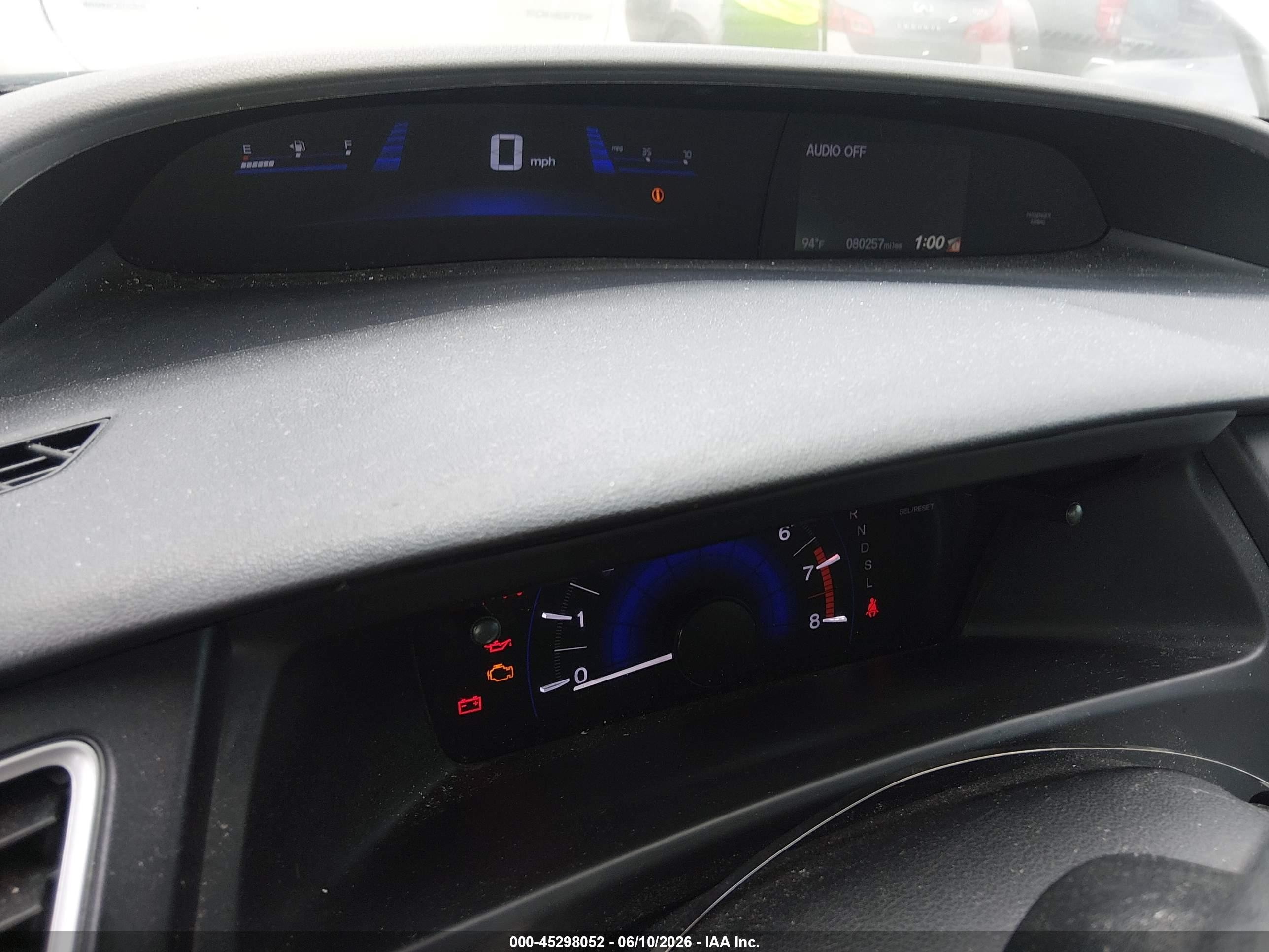 2015 Honda Civic Lx Серебряный vin: 19XFB2F52FE111314