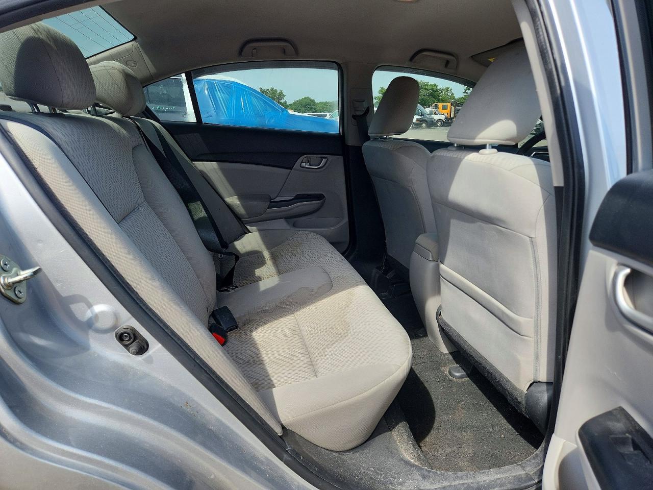 2015 Honda Civic Lx Silver vin: 19XFB2F52FE116707