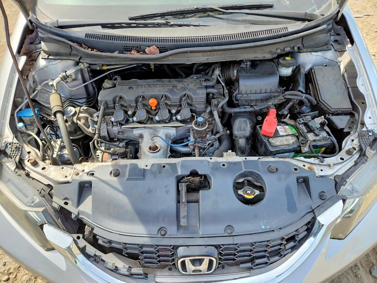 2015 Honda Civic Lx Silver vin: 19XFB2F52FE116707