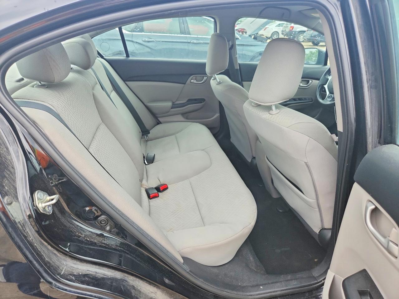 2015 Honda Civic Lx Black vin: 19XFB2F52FE117744