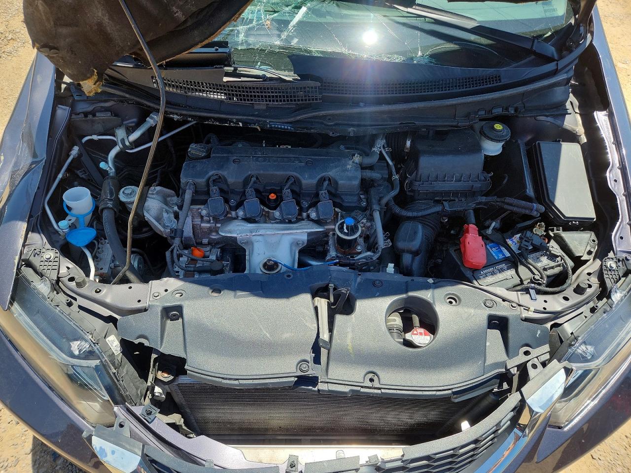 2015 Honda Civic Lx Gray vin: 19XFB2F52FE119767
