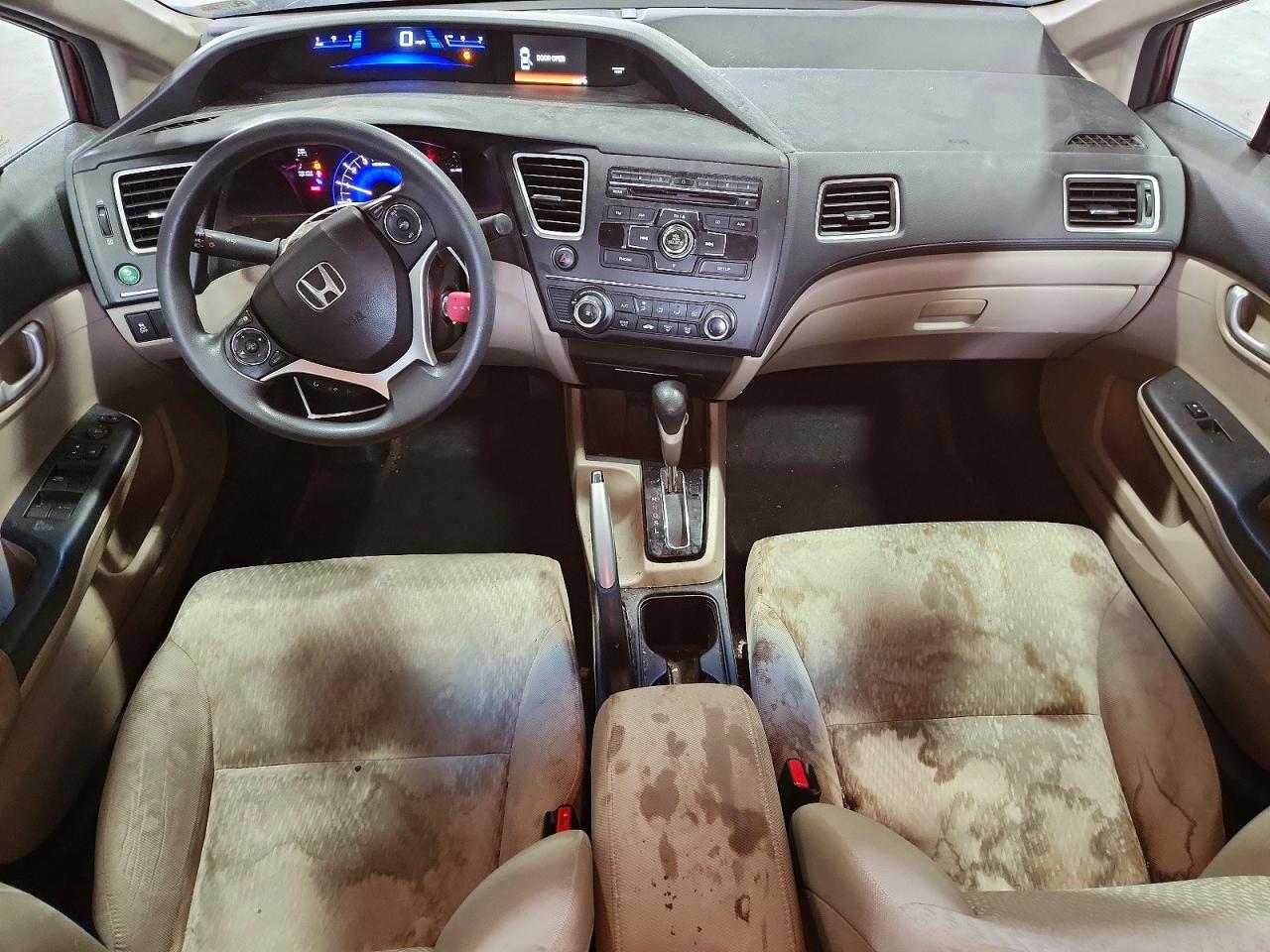 2015 Honda Civic Lx Темно-бордовый vin: 19XFB2F52FE200056