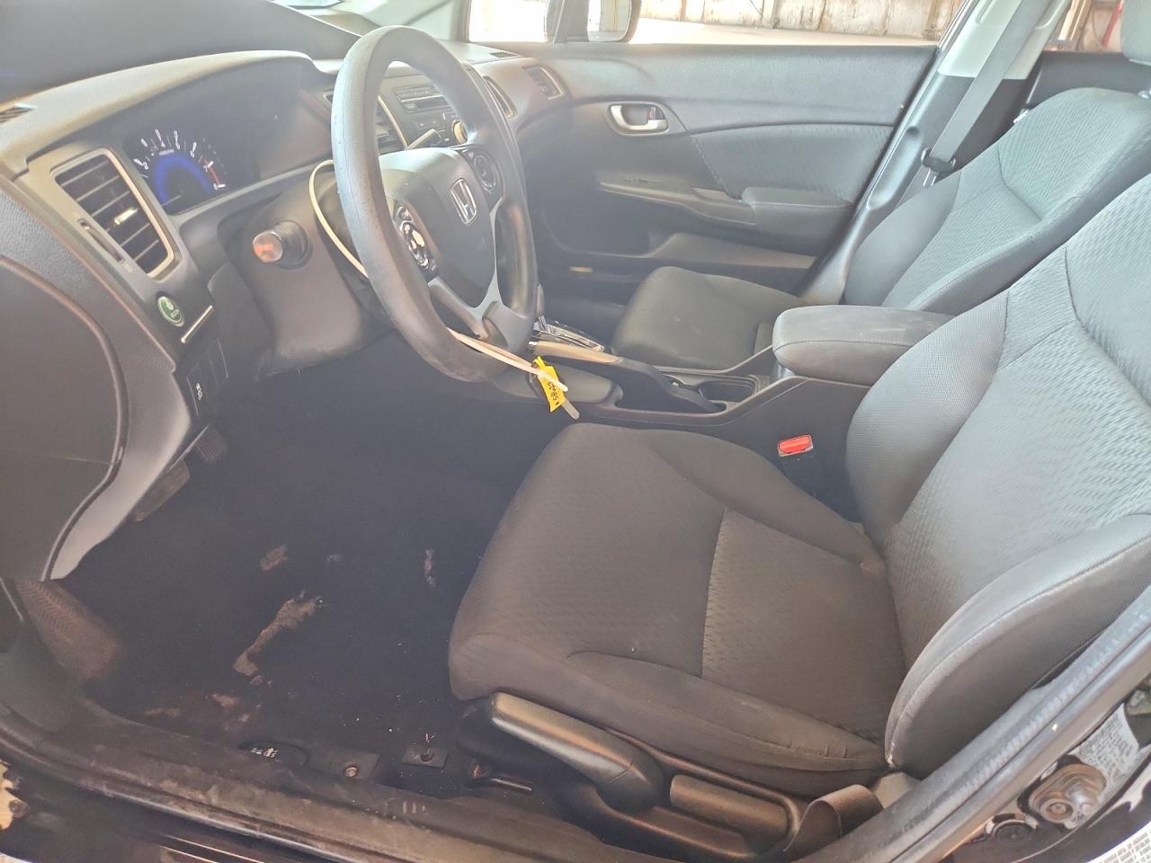 2015 Honda Civic Lx Черный vin: 19XFB2F52FE203958