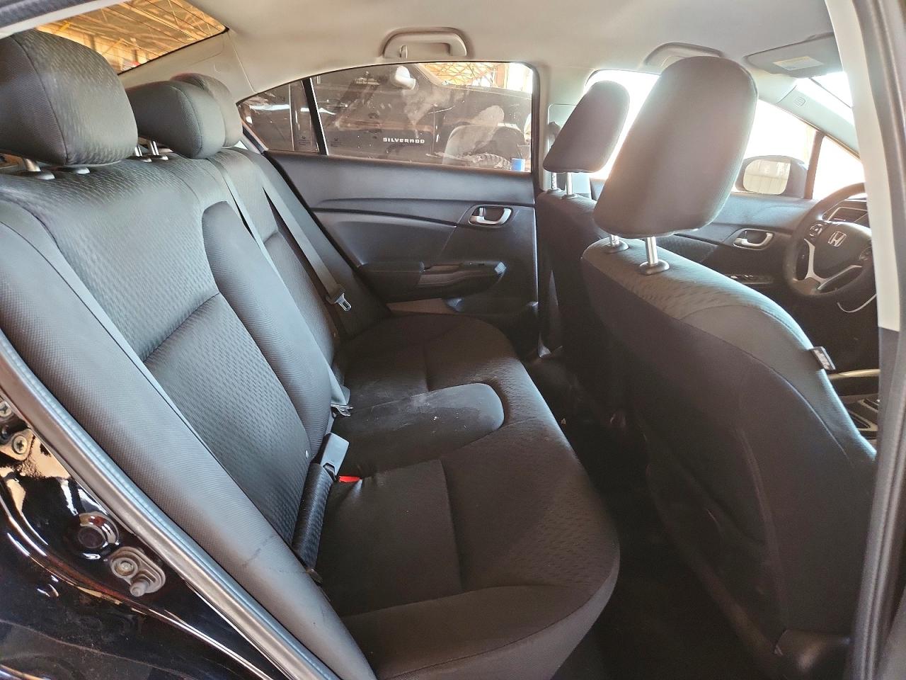 2015 Honda Civic Lx Черный vin: 19XFB2F52FE203958