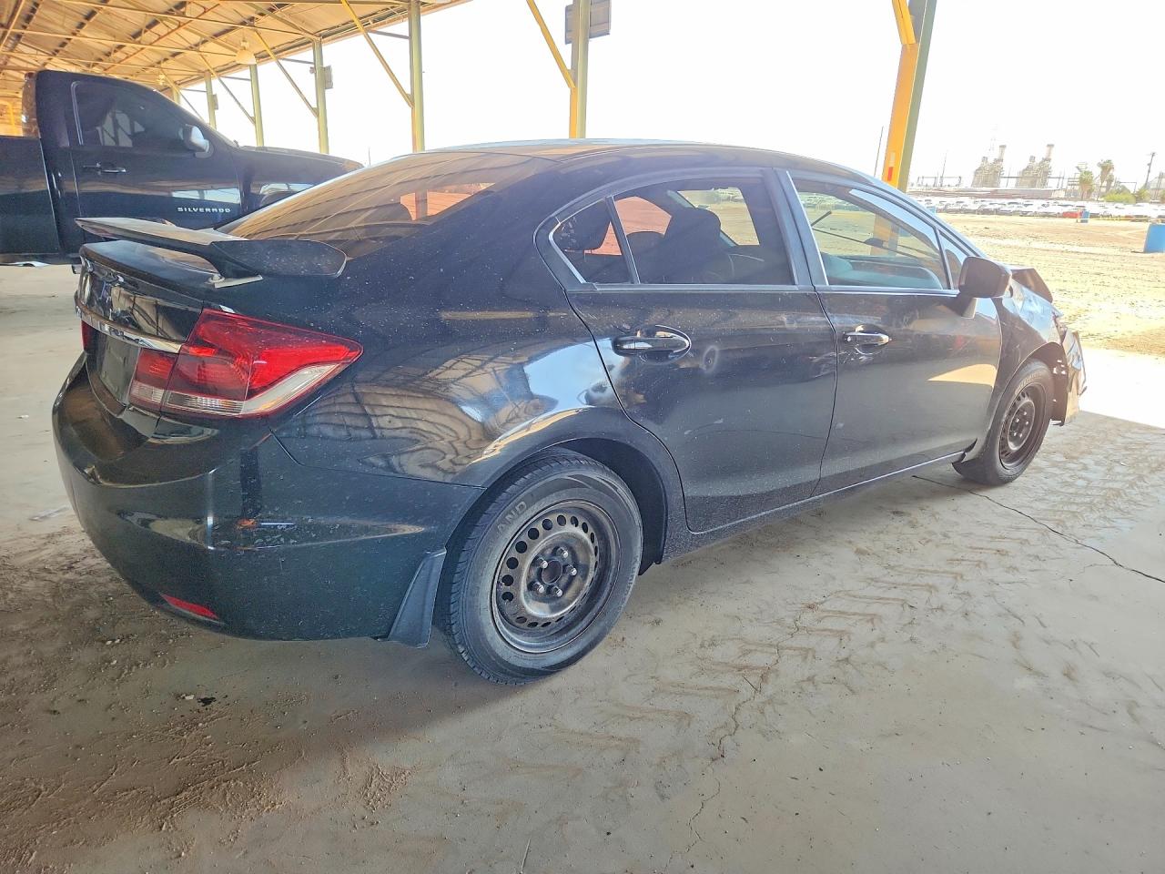 2015 Honda Civic Lx Черный vin: 19XFB2F52FE203958