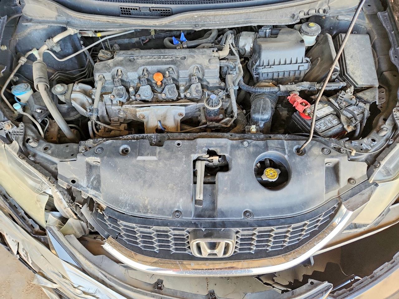 2015 Honda Civic Lx Черный vin: 19XFB2F52FE203958