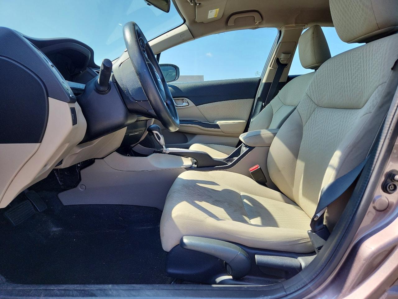 2015 Honda Civic Lx Gray vin: 19XFB2F52FE218430