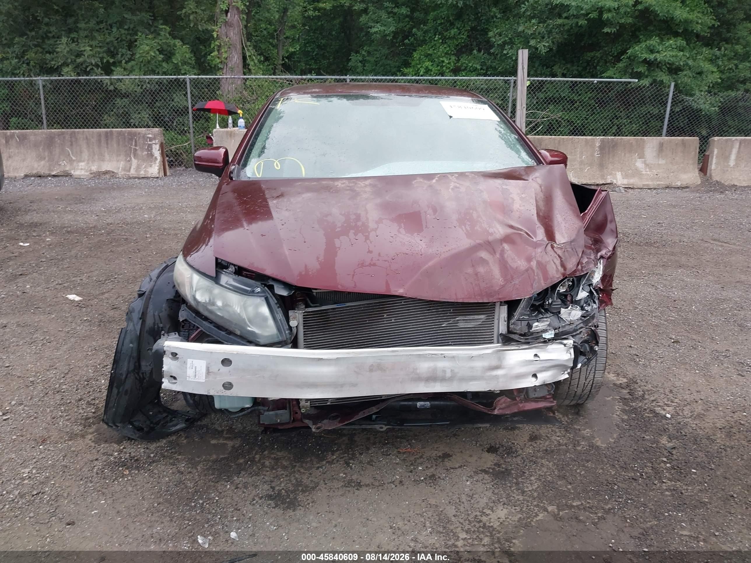 2015 Honda Civic Lx Бордовый vin: 19XFB2F52FE222476