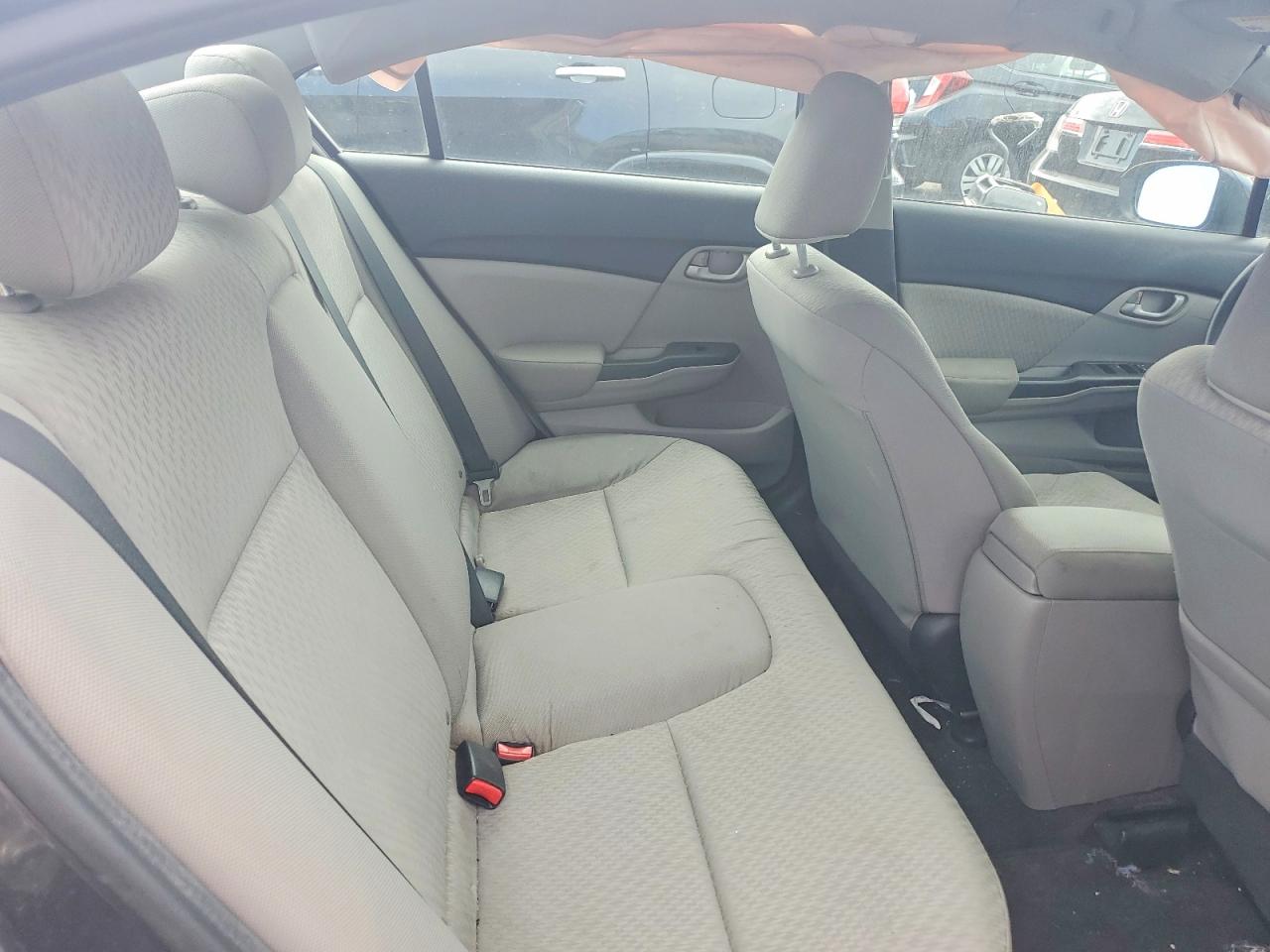 2015 Honda Civic Lx Gray vin: 19XFB2F52FE223188